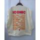 Sweat blanc creme " iconic"