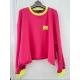 Pull sweat fuchia