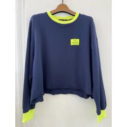 Pull sweat bleu marine