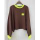 Pull sweat chocolat