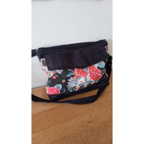 Sac bandoulière Skull & Roses