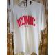tee shirt "iconic" blanc