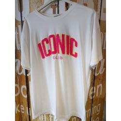 tee shirt "iconic" blanc