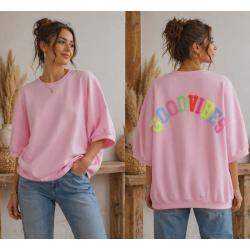 sweat good vibes rose
