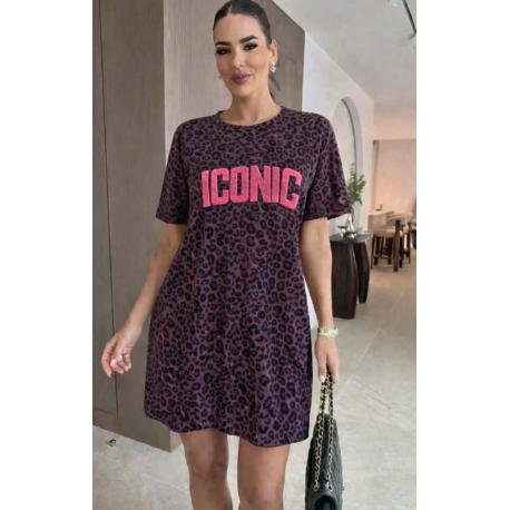 robe "iconic" marron