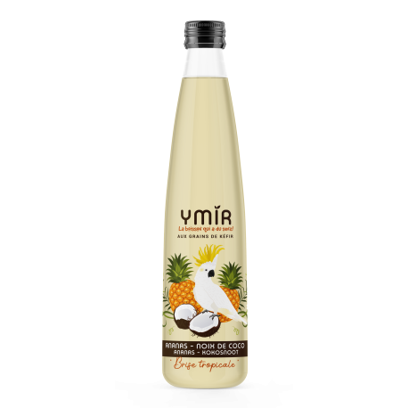 Kéfir de fruits Ananas Coco - Pack 6x75cl