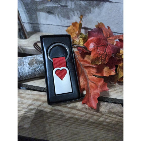 Porte clé coeur Porte clé coeur