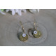 boucles d'oreilles acier