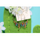 boucles d'oreilles acier