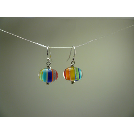 Boucles d'oreilles Collection arc-en-ciel