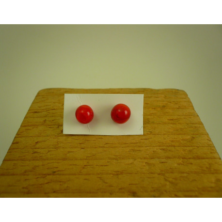 Boucles d'oreilles "puces"