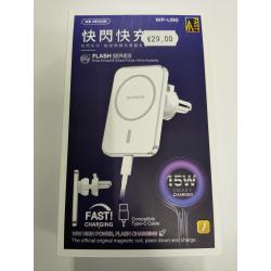 chargeur auto magnetique  iphone 12 type c 15W